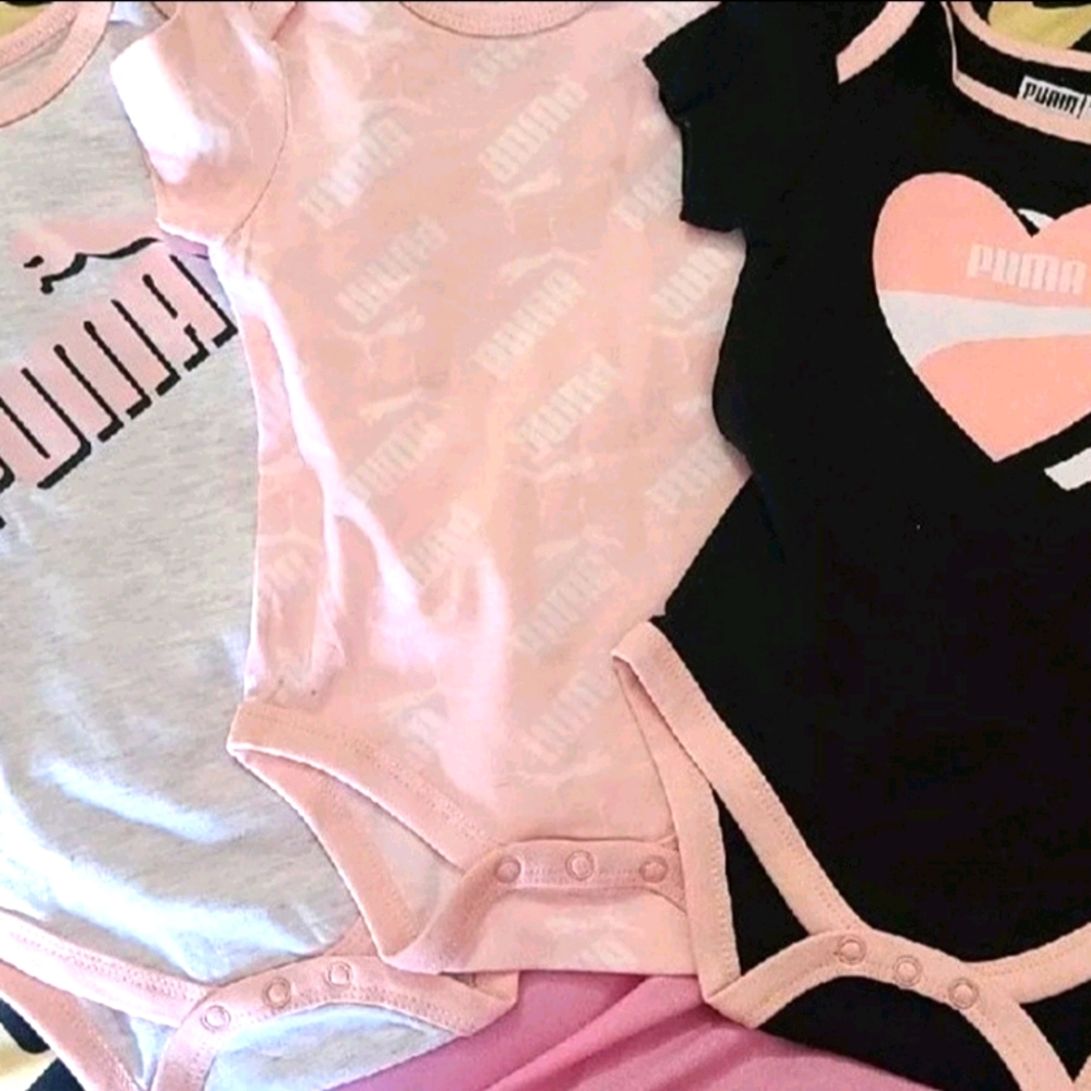 Baby puma onsies New w/ out tags